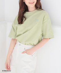 Honeys(ハニーズ)/ミッフィー／ゆるＴシャツ トップス Tシャツ レディース 白 半袖 ゆったり UVカット /ミント