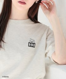 Honeys/ディズニー／ゆるＴシャツ トップス Tシャツ 半袖 カットソー バックプリント ロゴ /506004325