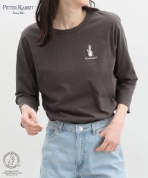 Honeys/ピーターラビット(TM)／Ｔシャツ トップス Tシャツ カットソー ロンT 7分袖 /506004346