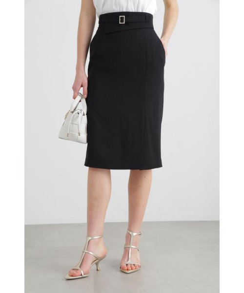 ◇アシンメトリーベルトスカート(506005088) | ピンキー アンド  