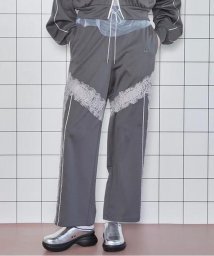 RoyalFlash(ロイヤルフラッシュ)/MAISON SPECIAL/メゾンスペシャル/Lace Docking Jersey Pants/グレー