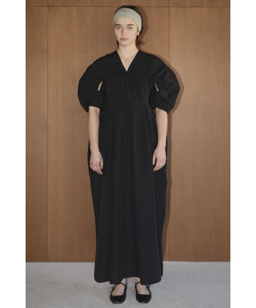 CROSSING GATHER ONEPIECE 