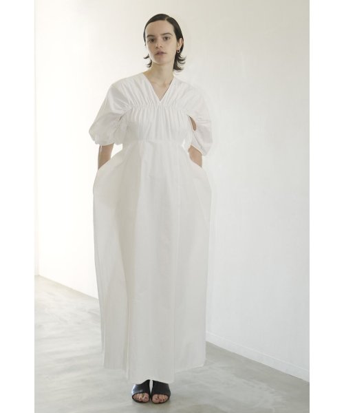 CROSSING GATHER ONEPIECE 