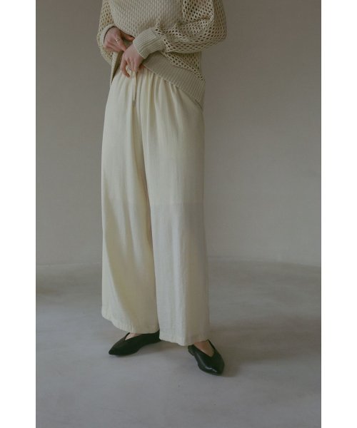 MANOF(マノフ)/WIDE RELAX PANTS/ECRU