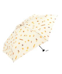 DRESS+(ドレス プラス)/傘 折りたたみ傘 晴雨兼用 レディース 花柄/キャメル
