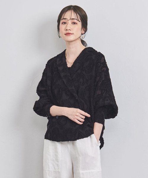 ペイズリー ドルマン ブラウス ジャケット ブラウス B82 W57 H84 着用サイズ：M