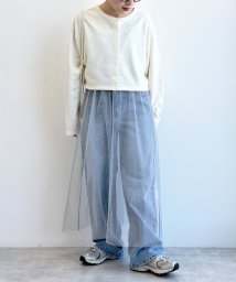 w closet/ラメチュールキャミワンピース/506006346