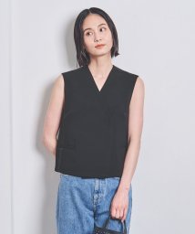 UNITED ARROWS(ユナイテッドアローズ)/COMFY Vネック ベスト/BLACK