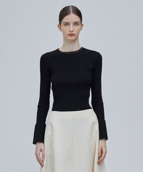 【otonaMUSE 5月号掲載】HANNA / リブニットトップス 