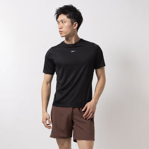 Reebok(Reebok)/ランニング スピートウィック Tシャツ / RUNNING SS SPEEDWICK TEE /ブラック