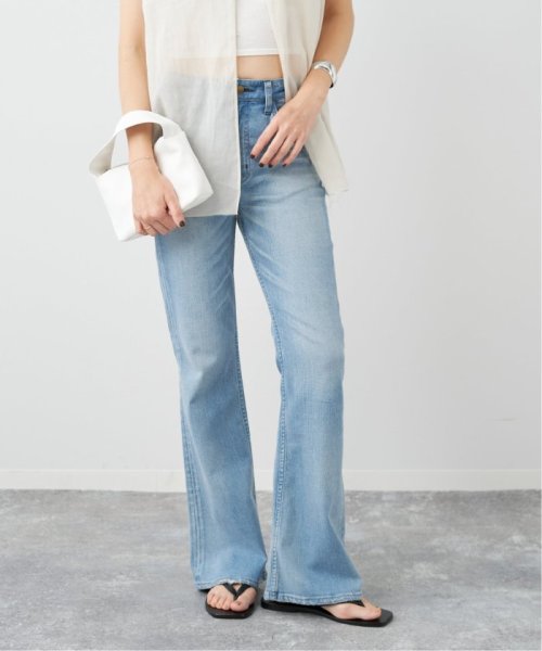 Plage(プラージュ)/《追加》【Healthy denim/ヘルシーデニム】別注 FLARE LIGHTH デニムパンツ/ブルーA