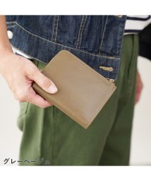 ZOCCU/財布 レディース L字ファスナー 革財布 シンプル 大人 本革 上品 薄型 スリム 薄い財布 コンパクト スクエア かわいい おしゃれ 旅 ファスナー 軽量 小/506006917