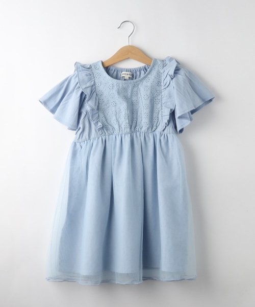 【110－140cm】レース切替チュール使いワンピース 人気・おすすめ｜売れ筋商品・話題商品におすすめ 品質チェック済み 安心配送 本日出荷・最短翌日到着