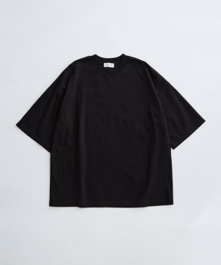 ADAM ET ROPE'/《新色追加》【Albini/アルビニ】オーガニック ポンチ ドロップショルダー ビッグ Tシャツ/506007034