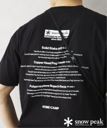 JOURNAL STANDARD relume Men's/【SNOW PEAK / スノーピーク】別注 Camp tour バックプリントTシャツ/506007055