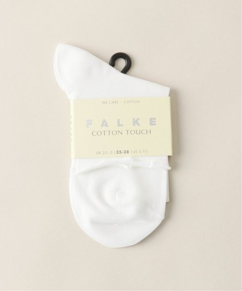 Plage(プラージュ)/【FALKE / ファルケ】COTTON TOUCH SHORT ソックス/ホワイト