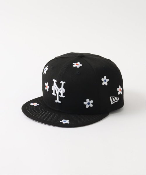 B.C STOCK(ベーセーストック)/【NEW ERA / ニューエラ】5950 FLOWER EMB CAP/ブラック