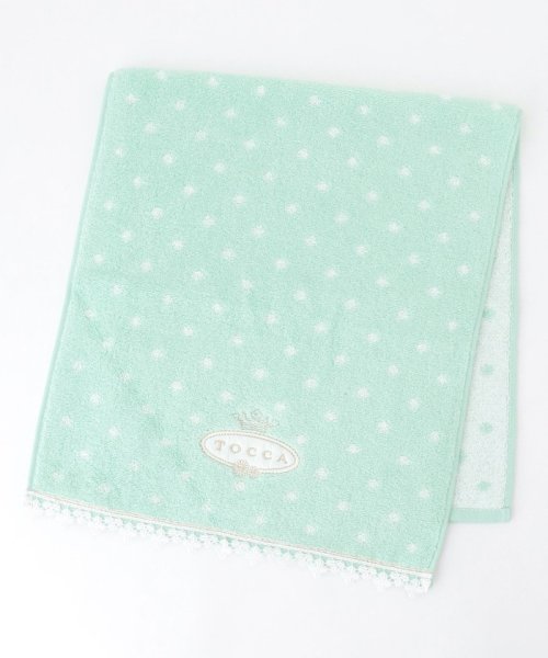 TOCCA(TOCCA)/PERLE FACE TOWEL フェイスタオル/スカイブルー系