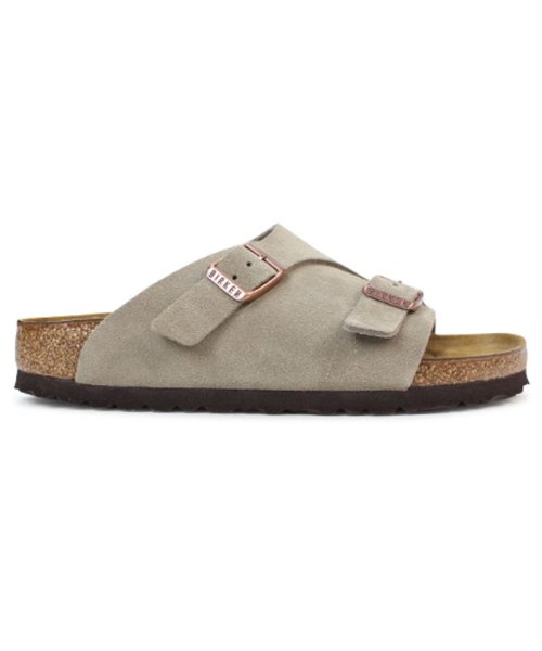 BIRKENSTOCK(ビルケンシュトック)/ビルケンシュトック BIRKENSTOCK チューリッヒ メンズ レディース ZURICH ビルケン サンダル 細幅 普通幅 ブラック トープ ブラウン/グレージュ