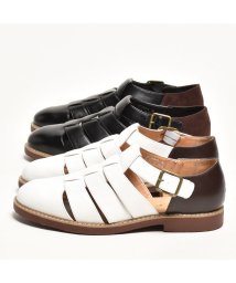SVEC(シュベック)/グルカサンダル サンダル メンズ おしゃれ ブランド SVEC シュベック カジュアルシューズ 革靴 皮靴 カメサンダル つっかけ ストラップサンダル 涼しい/ホワイト