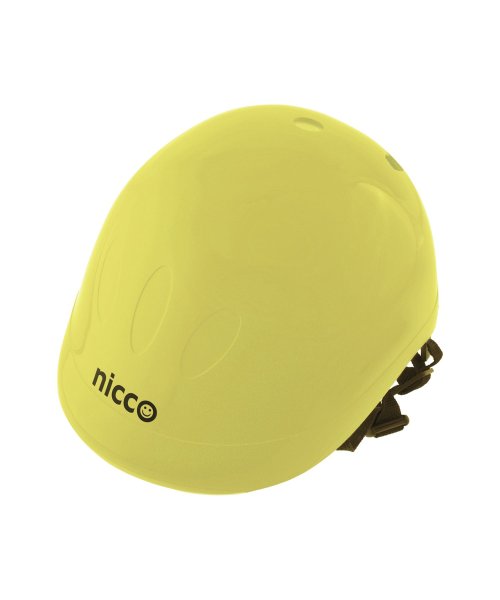 nicco(nicco)/nicco ニコ ヘルメット 自転車 子供用 SGマーク サイズ調整可能 男の子 女の子 日本製 KH001/イエロー