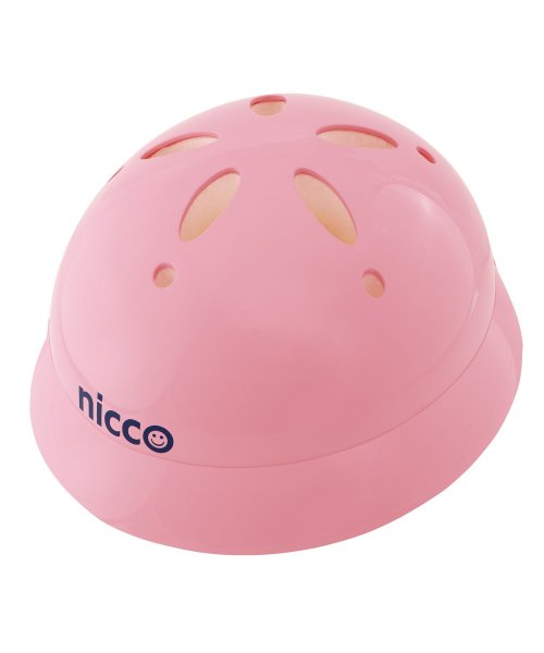 nicco(nicco)/nicco ニコ ヘルメット 自転車 子供用 幼児 ベビー キッズ 1歳 赤ちゃん SGマーク サイズ調整可能 男の子 女の子 日本製 KH002/ライトピンク