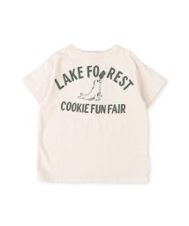 DENIM DUNGAREE(デニムダンガリー)/ビンテージ天竺 LAKE FOREST Tシャツ/ライトピンク