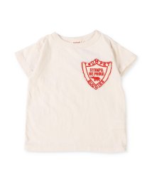 DENIM DUNGAREE(デニムダンガリー)/ビンテージ天竺 TRUMPET Tシャツ/ライトピンク