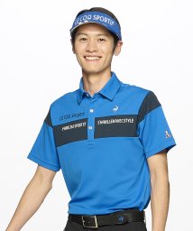 le coq sportif GOLF /【ストレッチフォーサー】切替デザイン半袖シャツ/505875756