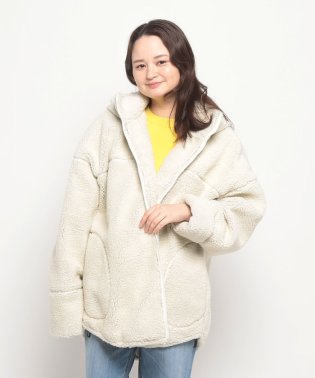 EDWIN/BOA MIDDLE HOOD     JKT CREAM/505943211