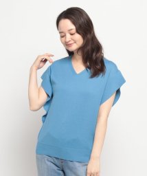 EDWIN/F/S FLARE SLEEVE    VKNIT TURQUOISE/505943221