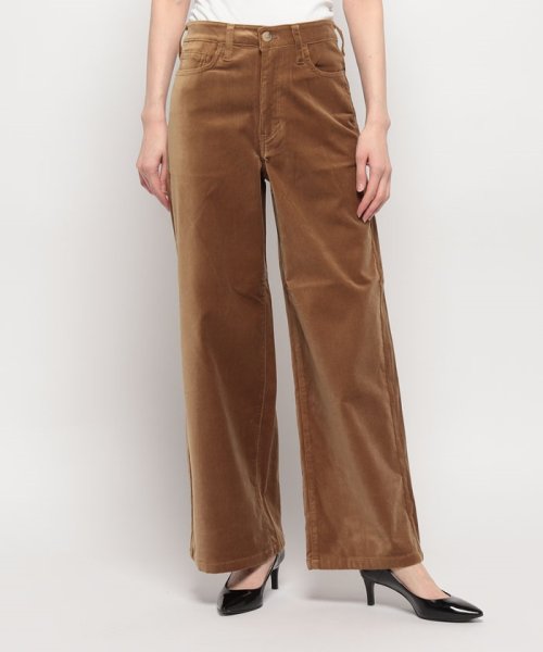 EDWIN(EDWIN)/WIDE PANTS          SOFT BROWN EX/ブラウン