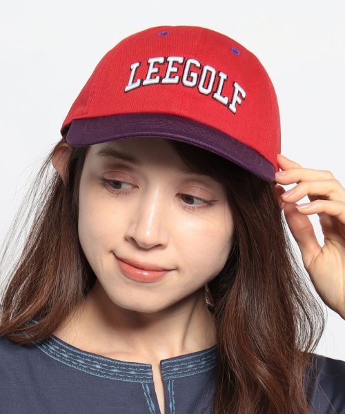 Lee(Lee)/#LEE GOLF            LOGO CAP/レッド