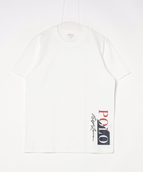 GLOSTER(GLOSTER)/【限定展開】【POLO RALPH LAUREN/ポロ ラルフ ローレン】ピケ クルーネックTシャツ 鹿の子/オフホワイト