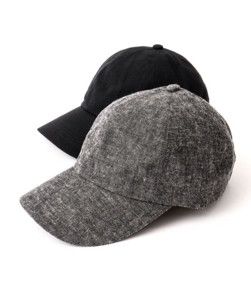 NOLLEY’S goodman(ノーリーズグッドマン)/【Nine Tailor/ナインテーラー】Horstii Cap N－1223 リネンコットンキャップ/チャコールグレー