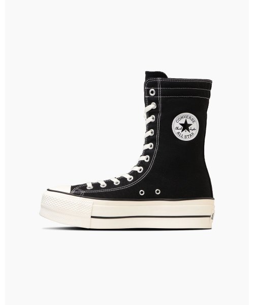 CONVERSE(CONVERSE)/ALL STAR (R) LIFTED KNEE－HI / オールスター　(R)　リフテッド　ニーハイ/ブラック