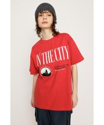 SLY(スライ)/IN THE CITY LOOSE Tシャツ/RED