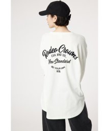 RODEO CROWNS WIDE BOWL(ロデオクラウンズワイドボウル)/OG LOGO L/S Tシャツ/O/WHT1