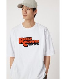 RODEO CROWNS WIDE BOWL(ロデオクラウンズワイドボウル)/サガラロゴ Tシャツ/WHT