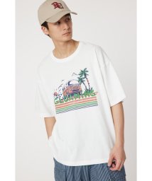 RODEO CROWNS WIDE BOWL(ロデオクラウンズワイドボウル)/レトロバス Tシャツ/WHT