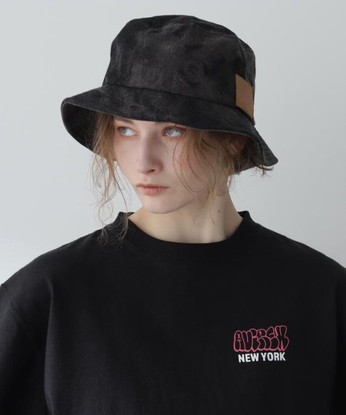 AVIREX(AVIREX)/《直営店限定》DENIM BUCKET HAT/デニムバケットハット/ブラック