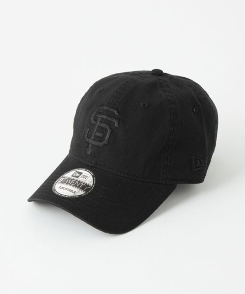 green label relaxing(グリーンレーベルリラクシング)/【別注】＜NEW ERA＞GLR 9TWENTY SAME COLOR キャップ/BLACK