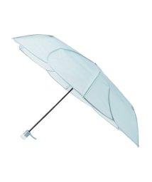 Ober Tashe(ESPERANZA／OberTashe)/クリアアンブレラ／パウダリーフローラミニ 折りたたみ傘 雨傘/サックスブルー（090）