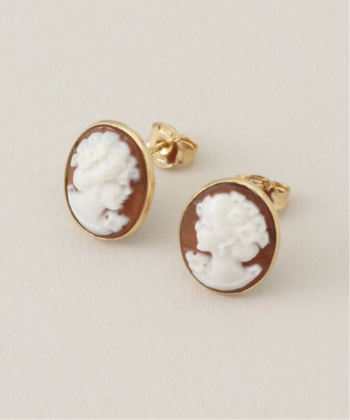 VERMEIL par iena(ヴェルメイユ　パー　イエナ)/【ANTONINO DE SIMONE】Pair Cameo ピアス/ゴールド