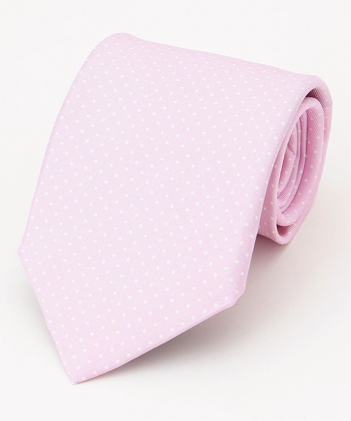 ピンドットプリント ネクタイ(506009396)｜HANKYU MEN'S / 阪急メンズ