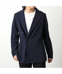 LARDINI/LARDINI ミラノリブ ニット ジャケット EQLJM57 EQ62002 ダブル/506009421