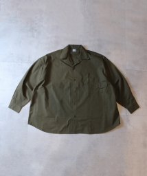 FUSE/【ARMY TWILL(アーミーツイル)】 COTTON/POLYESTER PLAIN BIG SHIRT/506009485