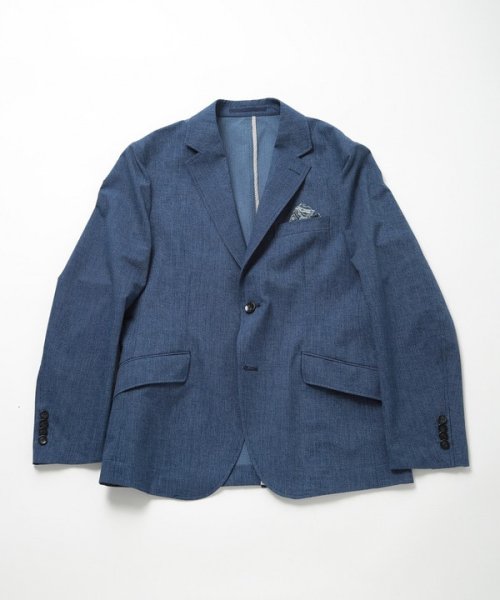 【ACTIVE TAILOR】COOL DOTSメランジプリントジャケット ACTIVE TAILOR COOL