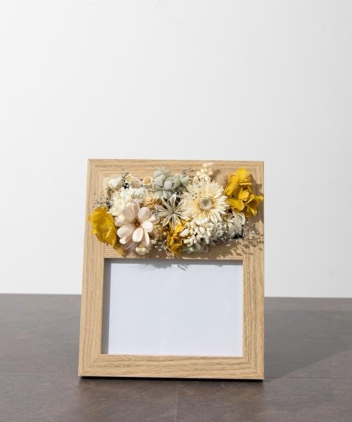 SENSE OF PLACE by URBAN RESEARCH(センスオブプレイス バイ アーバンリサーチ)/BLOMSTER　Flower Photoframe/YE