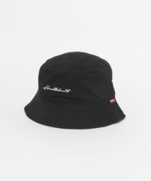 ITEMS URBANRESEARCH(アイテムズアーバンリサーチ（メンズ）)/Healthknit　HK ロゴ 刺繍 Bucket Hat/BLK